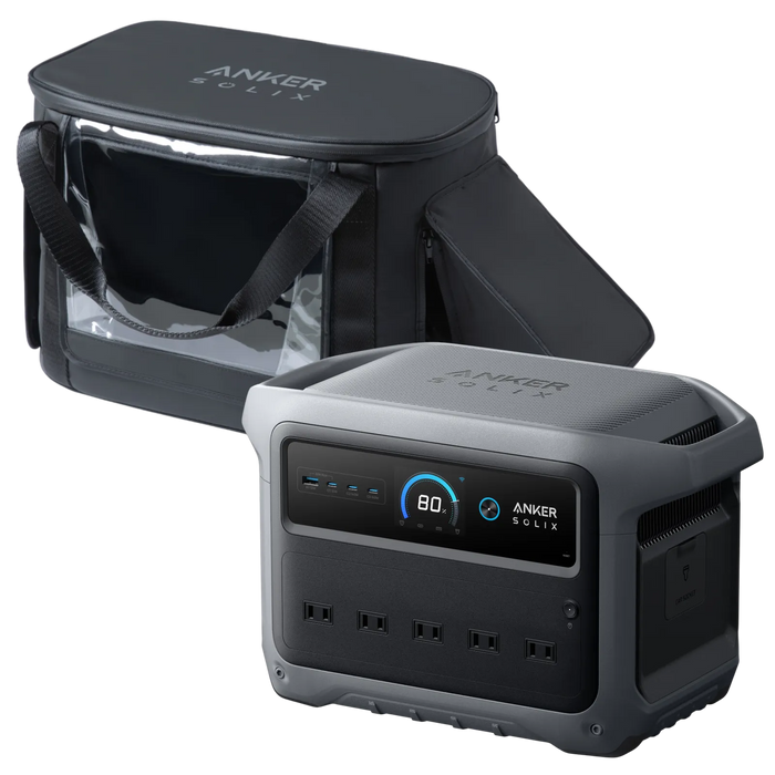【予約販売】Anker Solix C1000 Gen 2 Portable Power Station with Anker Solix C1000 / C800 専用防塵 & 防水バッグ
