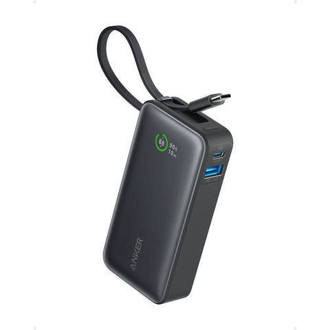 Anker Nano Power Bank (30W, Built-In USB-C Cable)