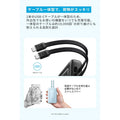 Anker Zolo Power Bank (10000mAh, 35W, Built-In Dual USB-Cケーブル)