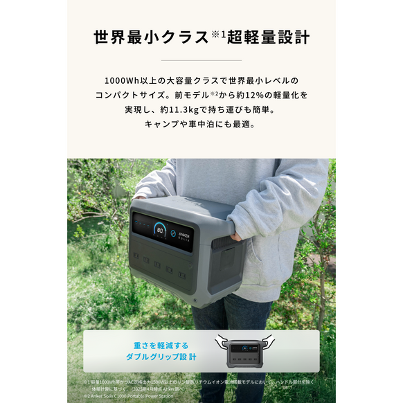 Anker Solix C1000 Gen 2 Portable Power Station