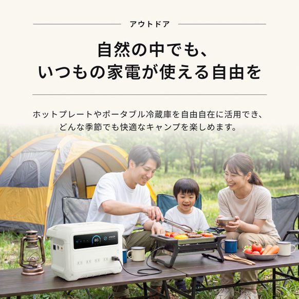 Anker Solix C1000 Gen 2 Portable Power Station with Anker Solix C1000 / C800 専用防塵 & 防水バッグ