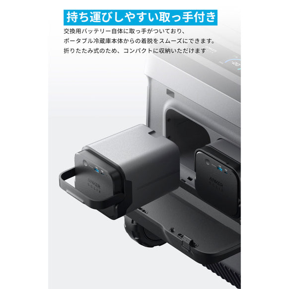 Anker Solix EverFrost 2 交換用バッテリー