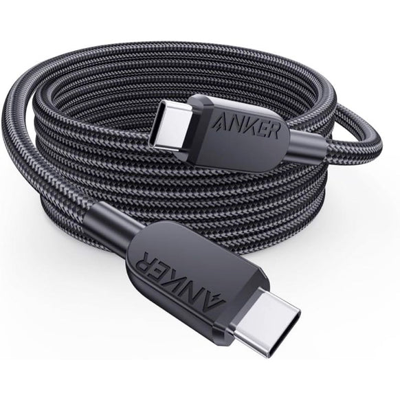 Anker USB-C & USB-C ケーブル (高耐久ナイロン)