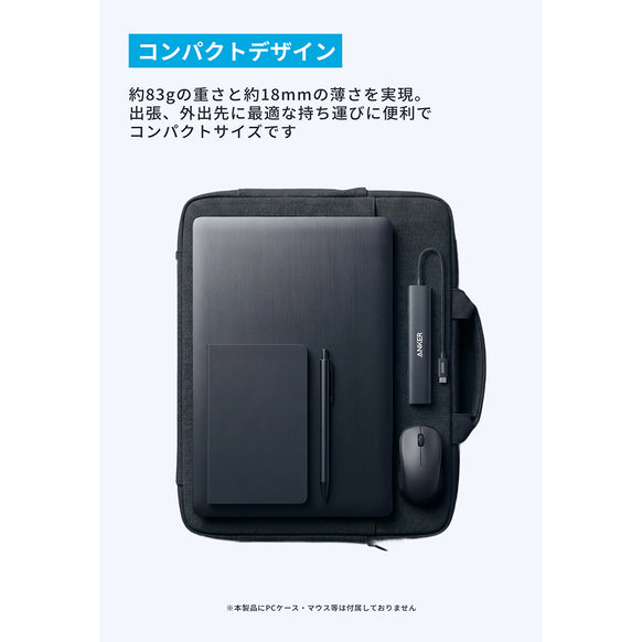 Anker USB-C ハブ (6-in-1, イーサネット) LE