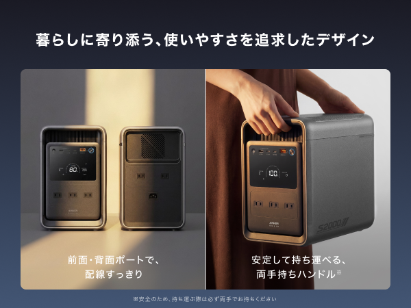 使いやすいデザイン