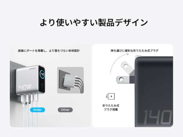 より使いやすい製品デザイン