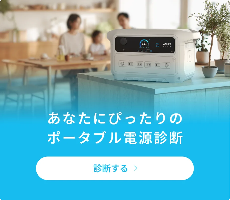 ポータブル電源 診断
