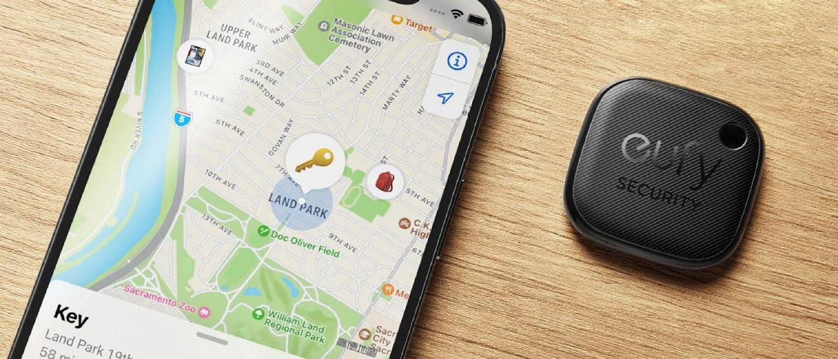 イメージ：iPhone、iPad、Macデバイスの「探す」ネットワークで、落とし物の位置を特定