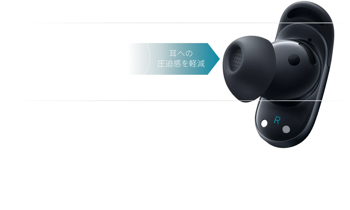 Liberty 5 と Liberty 5 Pro シリーズの装着部分サイズ比較
