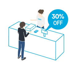 30%OFFに