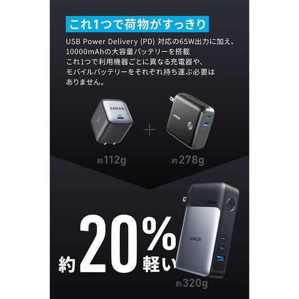 Anker 733 Power Bank (GaNPrime PowerCore 65W)