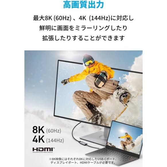Anker 518 USB-C Adapter (8K HDMI)