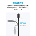 Anker PowerLine II USB-C & ライトニング ケーブル 1.8m