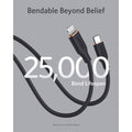 [au+1 collection SELECT] Anker PowerLine III Flow USB-C & ライトニング ケーブル 0.9m