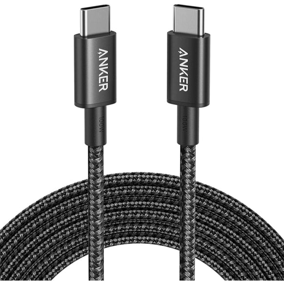 Anker 高耐久ナイロン USB-C & USB-C ケーブル 3.0m