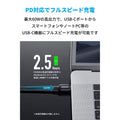 Anker PowerLine+ III USB-C & USB-C 2.0 ケーブル 1.8m