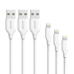 Anker PowerLine ライトニングケーブル 0.9m 3本セット