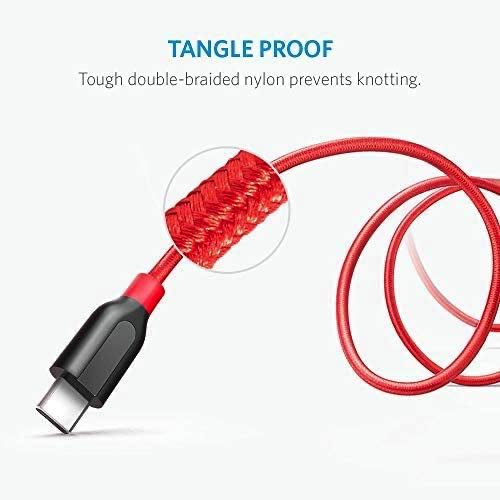 Anker PowerLine+ USB-C & USB-A ケーブル (USB3.0対応) 1.8m 2本セット