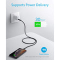 Anker PowerLine+ II USB-C & ライトニング ケーブル 0.9m 2本セット