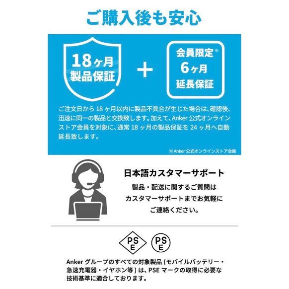 Anker PowerLine Play 180 ライトニング ケーブル