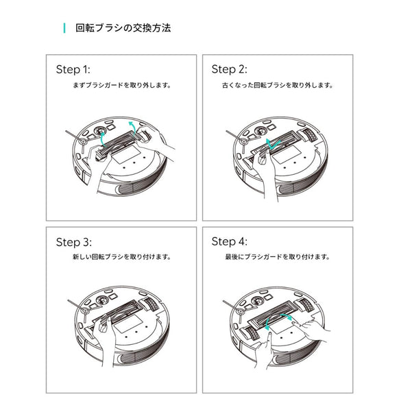 Eufy RoboVac 交換用パーツキット (L70 Hybrid 対応)