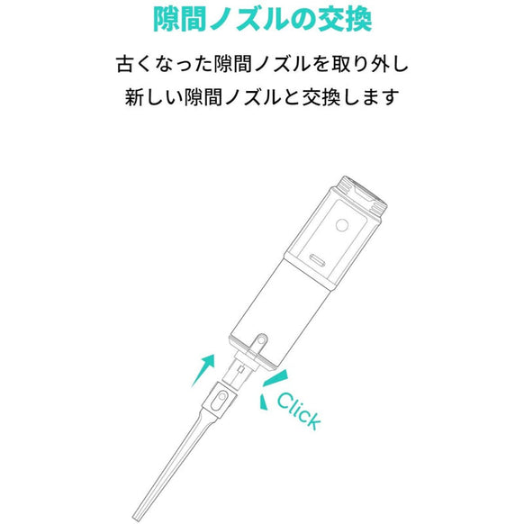 Eufy HomeVac 交換用ミニモーターブラシ (S11 Go対応)