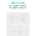 Eufy HomeVac 交換用ミニモーターブラシ (S11 Go対応)
