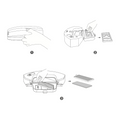 Eufy RoboVac 交換用フィルターセット (L35 Hybrid+ 対応)