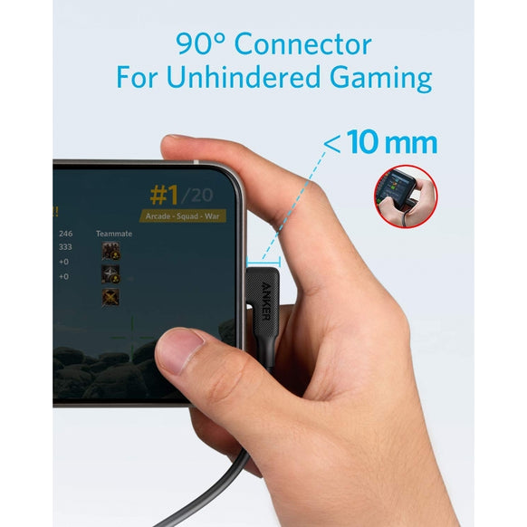Anker PowerLine Play 90 ライトニングケーブル 1.8m